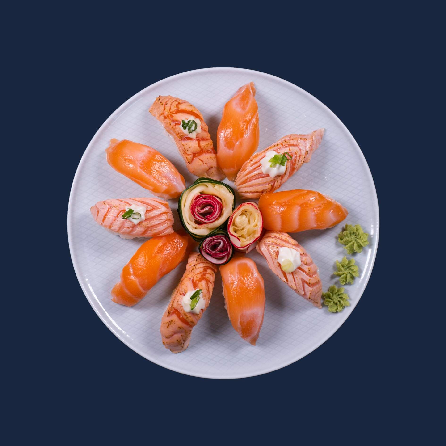 Salmon Set B (10pcs) - BAMBU SUSHI